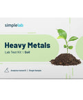 At Home Heavy Metals In Soil Test Kit With Nine Compounds Including Lead, Arsenic, And Copper, Lab Certified Analysis, box image