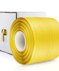 Heavy Duty PP Strapping Roll Hella Tough Packaging Belt Half Inch By 984 Feet Long Polypropylene Pallet Banding Strap on spool.