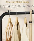 Freestanding Metal Coat Rack With Inverted L Shaped Design And Rock Solid Base Heavy Duty And Stable Clothing Tree For Bedroom Hallway Or Office About 71 Inches Tall Black Finish holding clothes and belt