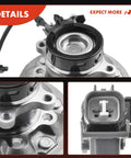 Close-up of Front Wheel Bearing And Hub Assembly With ABS For 2004 To 2008 Chevrolet Colorado And 2004 To 2008 GMC Canyon Plus Isuzu