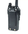 Rear view of UV 82HP Beefy High Power Dual Band Radio With 136 174 MHz VHF And 400 520 MHz UHF Two Way Radio Features VOX.