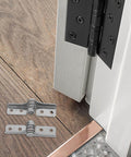Heavy Duty Adjustable Friction Hinge Kit For Doors And Cabinets With Damping So It Stays Put At Any Angle 0.8 Nm Torque