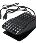 Foot Pedal Speed Controller For Rotary Tools And Flex Shaft Motors, Variable Speed Switch With North American Plug, Easy On Demand Power For Electric Grinders, Saws, And Stationary Tools, black textured pedal