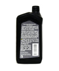 Back view of bottle label for Nissan CVT Fluid NS3 999MP NS300P OEM Grade Transmission Fluid Five Quarts For Nissan Infiniti.
