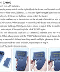 User manual with instructions for Handheld 125KHz RFID Writer And Duplicator Kit For ID HID AWID Access Control with 3 T5577 Key Fobs and Cards