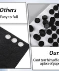 Lock Tight Adhesive Felt Pads For Furniture Legs 312 Pack comparison of pads, showcasing durability and materials used for protection.