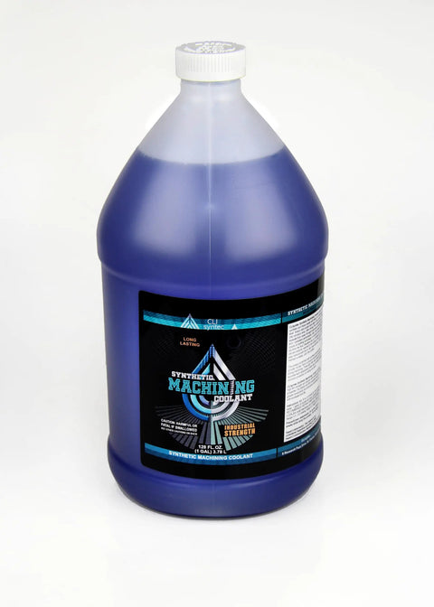 Premium Synthetic Machining Coolant For CNC And Metalworking, Oil Free Formula, 128 Fl Oz, 1 Gallon, Industrial Strength, Odor Resistant, Tramp Oil Rejection, Extended Coolant Cycle, Sump And Tool Protection, Made In USA