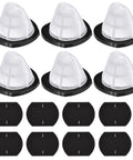 Replacement Featherweight Filters For 3-In-1 Lightweight Stick Vacuum 2030 Series Compatible With 20301 20303 20304, filter pack with brush