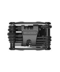 Front view of RAP II Bicycle Multi Tool With 25 CO2 Cartridges, Anti Corrosion Bits, Chain Breaker Tool, CO2 Inflator, Hex Keys