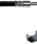 Close-up of Front Driver Side Brake Hydraulic Hose for Jeep Models Durable OEM Grade Replacement With Easy Install And Precise Fit