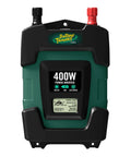Top Rated 400 Watt Dc To Ac Power Inverter For Cars Rvs And Trailers features LCD display and dual AC outlets.