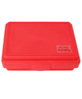 Heavy Duty Steel Pin Gauge Set Minus Gage M0 50-Piece With Plastic Case closed red case view