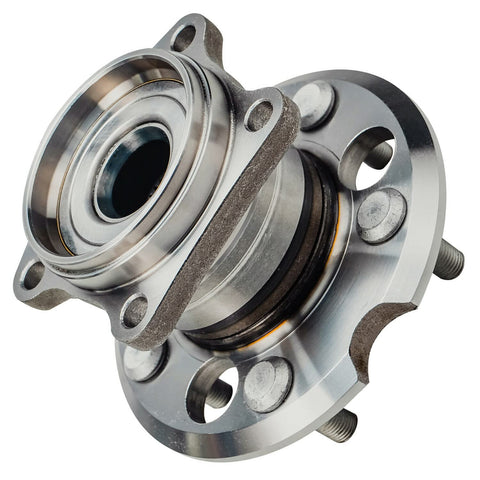 Pair Rear Wheel Hub And Bearing Assembly For Toyota RAV4 2001 2002 2003 2004 2005 AWD 5 Lug Models, 2 Piece Set, close-up view