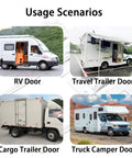 Heavy Duty 2 Pack 6 Inch T Style Screen Door Latch Built To Last For RV Camper Trailer Trucks And Motorhomes usage scenarios