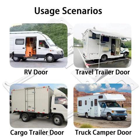 Heavy Duty 2 Pack 6 Inch T Style Screen Door Latch Built To Last For RV Camper Trailer Trucks And Motorhomes usage scenarios