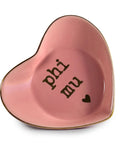 Heart Shaped Ceramic Jewelry Dish With High Gloss Finish And Gold Detailing Dope Multipurpose Ring Tray For Home Or Office