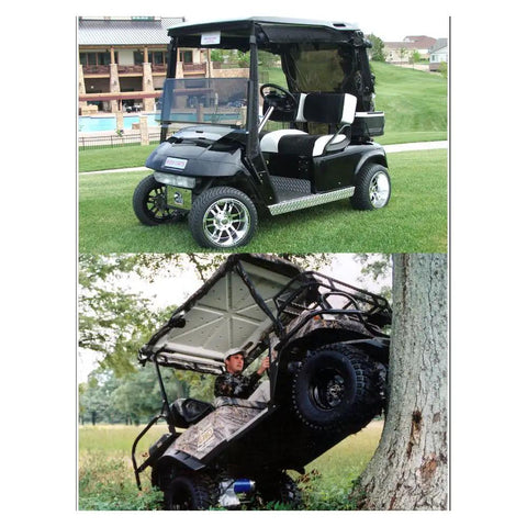 Top Shelf Yamaha Golf Cart Controller Upgrade For Series Motors 36V 48V 400 Amp Drive Board delivering beast mode torque on a golf cart.
