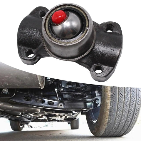 Beefed Up CV Joint Centering 211355X Driveshaft Assembly for peak power, heavy-duty component in alloy steel, close-up view