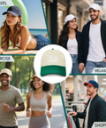 Breathable Cotton Women Dad Hat With Adjustable Strap Lightweight Summer Cap For Sports And Outdoors Relaxed Fit And Cool Look