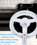 Lathe Hand Wheel 100mm 3 Spoke With Revolving Handle Cast Iron Chrome Plated For Milling Lathe And Grinding Machines