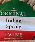Badass Italian Spring Upholstery Twine 10 Yard 4 Ply Hemp With Gritty Wax Finish label visible for upholstery use.