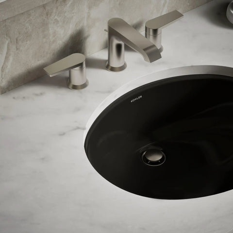 Caxton Oval Undermount Bathroom Sink With Sleek Easy-To-Clean Design And Timeless Style For A Boss Bathroom Upgrade