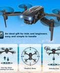 Mini Drone With Camera For Adults And Kids 1080P HD FPV With 90 Degree Adjustable Lens Gestures Selfie One Key Start features.
