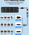 Portable 200W Foldable Solar Panel With Adjustable Kickstand For Power Stations And Off Grid RV Camping IP65 Waterproof Lightweight 23 Percent High Efficiency Outdoor Solar Charger compatibility chart with connectors for multiple power station models