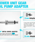 Diagram of Lower Unit Gear Oil Pump With Universal Adapters For Standard Quart Bottles A DIY Friendly Fluid Transfer Tool