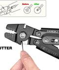 Beefy Heavy Duty Wire Rope Crimping Tool Kit For Aluminum Crimp Sleeves Up To 2.0mm, Swager Tool For Small Stainless Steel Cable