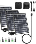 3 Pack Solar Panel Kit For Blink Outdoor 4th Gen And 3rd Gen XT3 XT2 Cameras with 11.8Ft Outdoor Power Cable and Mount