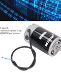Beefy 550W Mini Lathe Motor With Low Noise And High Torque Drive 6000 RPM Max Stable Iron Construction For 7x14 CJ18A Lathes 110V