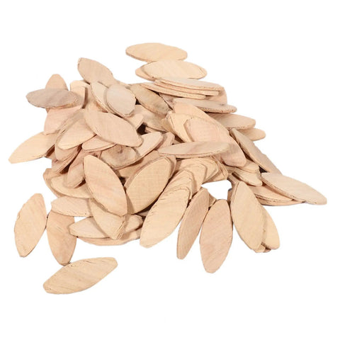200 Pcs Assorted Beech Wood Blanks For Biscuit Jointer No 20 And No 0 Flattened And Glue Ready Built For Tenon Machines Uniform Size