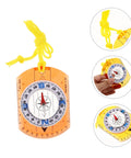 Trail Ready Orienteering Compass With Multi Function Built In Ruler Pointer And Luminous North for outdoor navigation