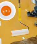 Self Leveling Cement Tool Kit With 9 Inch And 20 Inch Spike Rollers, Scraper, And Spiked Shoes For Cement, Mortar And Floor Leveling
