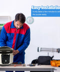 Technician installing Two Pack Universal Pressure Sensor Replacement for Instant Pot Power Cooker on workbench.