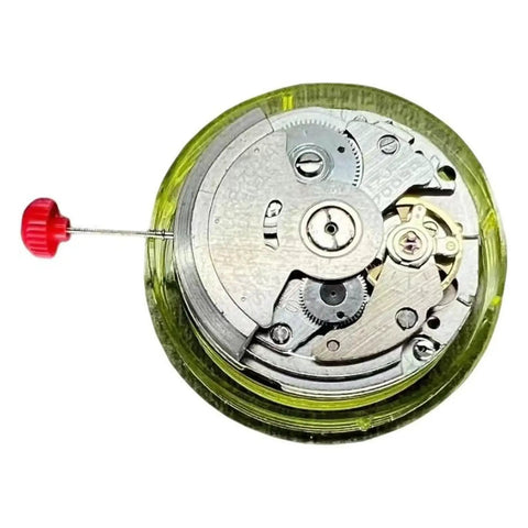 Old School Vintage Seiko 7009 Automatic Movement Replacement For Mens Watches Self Winding Caliber with red lever
