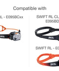 Swift RL Headlamp Spare Headband Replacement Pro Grade Fit For Classic And Modern Swift RL Models shown in three variations