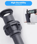 Close-up of Two Pack Universal Bathroom Sink Drain Stopper With Overflow Push And Seal Pop Up Strainer, showing thickness measurement