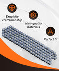 Heavy Duty 219H Chain With 126 Pins For 48V Pro Electric Dirt Bikes Built Tough With Premium Metal High Strength Wear Resistant Long Lasting Performance For Trail Mud And Jump Runs