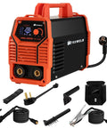 Dual Voltage 110V 220V Welder 2 In 1 Arc TIG Combo With Synergic Control IGBT Inverter Large LED Display Hot Start VRD Arc Force And Anti Stick