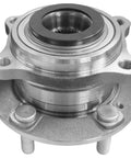 Front And Rear Wheel Hub Bearing Assembly 5 Lug Set Replacement For Hyundai Sonata Tucson Kia Cadenza Optima 2015 2019 4Piece Quiet Operation