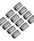 Badass LM12UU Linear Ball Bearings 12mm Bore 21mm OD built damn tough set of twelve steel bearings for CNC mods.