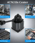 Wedge Type Tool Post Boring Holder for CNC Machining, high-speed steel for precision cutting and versatile tooling setup.