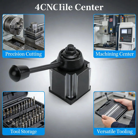 Wedge Type Tool Post Boring Holder for CNC Machining, high-speed steel for precision cutting and versatile tooling setup.