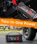 Beast Mode Jump Starter With Built In Air Compressor 160 PSI Car Battery Charger For 7.0L Gas Or 6.0L Diesel Tire Inflator