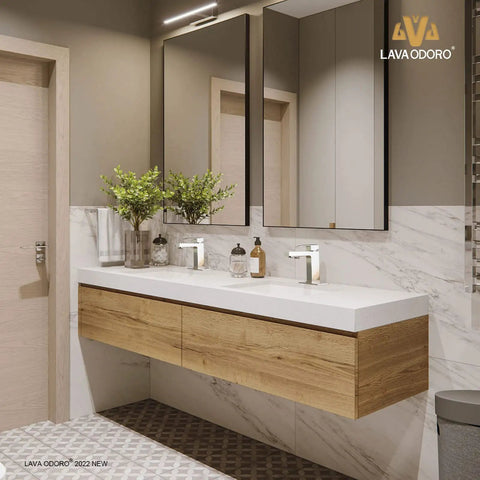 Polished Chrome Single Hole Bathroom Faucet With Pop Up Drain, Solid Brass Construction, lead Free And ADA Compliant on modern sink