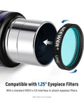 Zoom Telescope Eyepiece 7-21mm Focal Range For Astronomy, 15mm Eye Relief, 40 To 57 Degree Field Of View, 1.25 Inch Barrel with filter