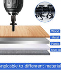210Pcs Sheet Metal Screws Kit With Self-Tapping And Self-Drilling showing use on wood, metal, plastic, and floor slab surfaces