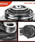 Close-up of Front Wheel Bearing And Hub Assembly With ABS For Ford F 150 F150 2005 2006 2007 2008 And Lincoln Mark LT 2006 2007 2008